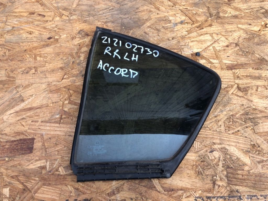 73455-T2F-Y00 | Скло дверей глухе задн. лів. HONDA ACCORD CR 13-18