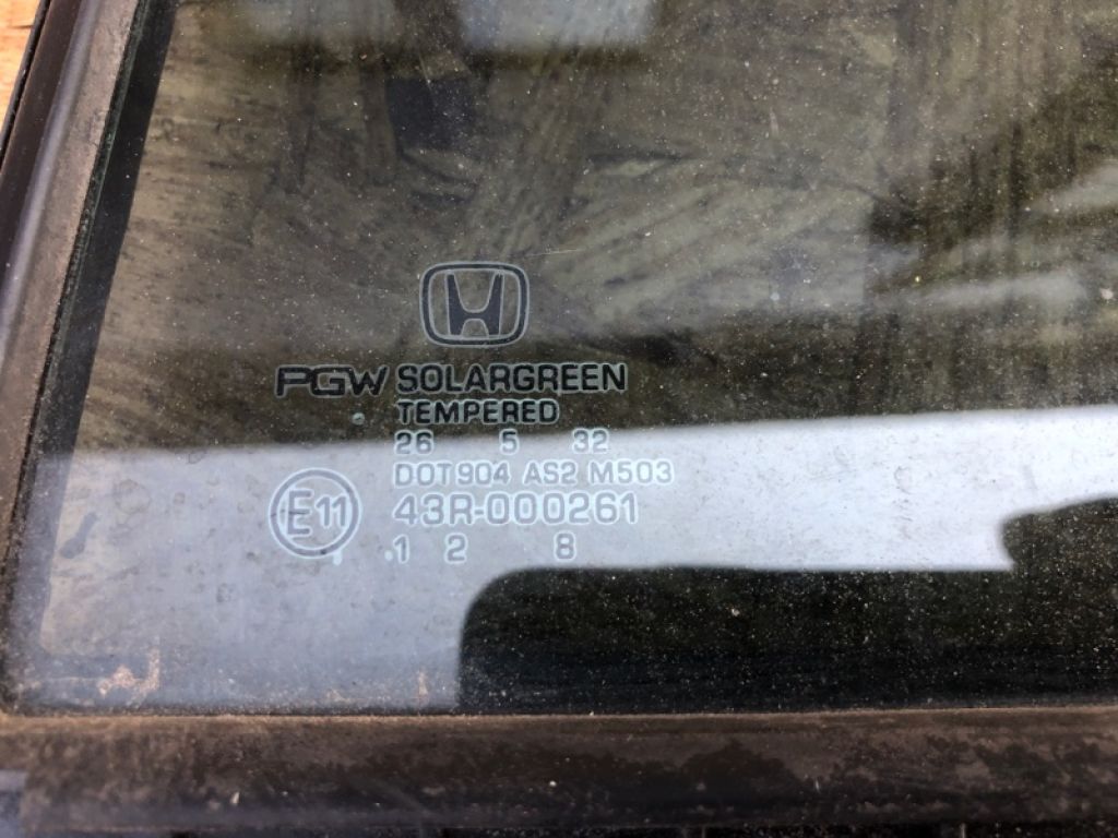 73455-T2F-Y00 | Скло дверей глухе задн. лів. HONDA ACCORD CR 13-18 - Фото 2