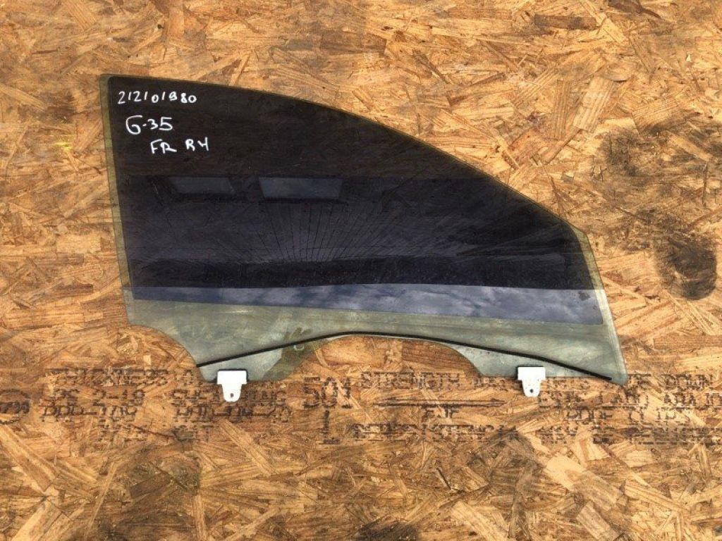 80300-JK000 | Скло дверей передн. прав. INFINITI G25/G35/G37/Q40 06-14