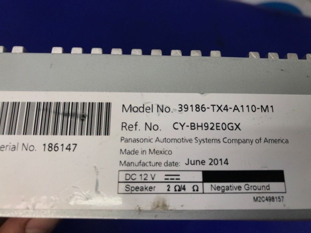 39186-TX4-A11 | Підсилювач звуку ACURA RDX 12-19 - Фото 4