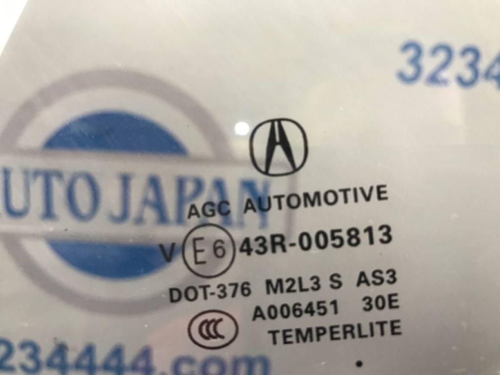 73551-TX4-A02 | Стекло в кузов задн. лев. ACURA RDX 12-19 - Фото 3