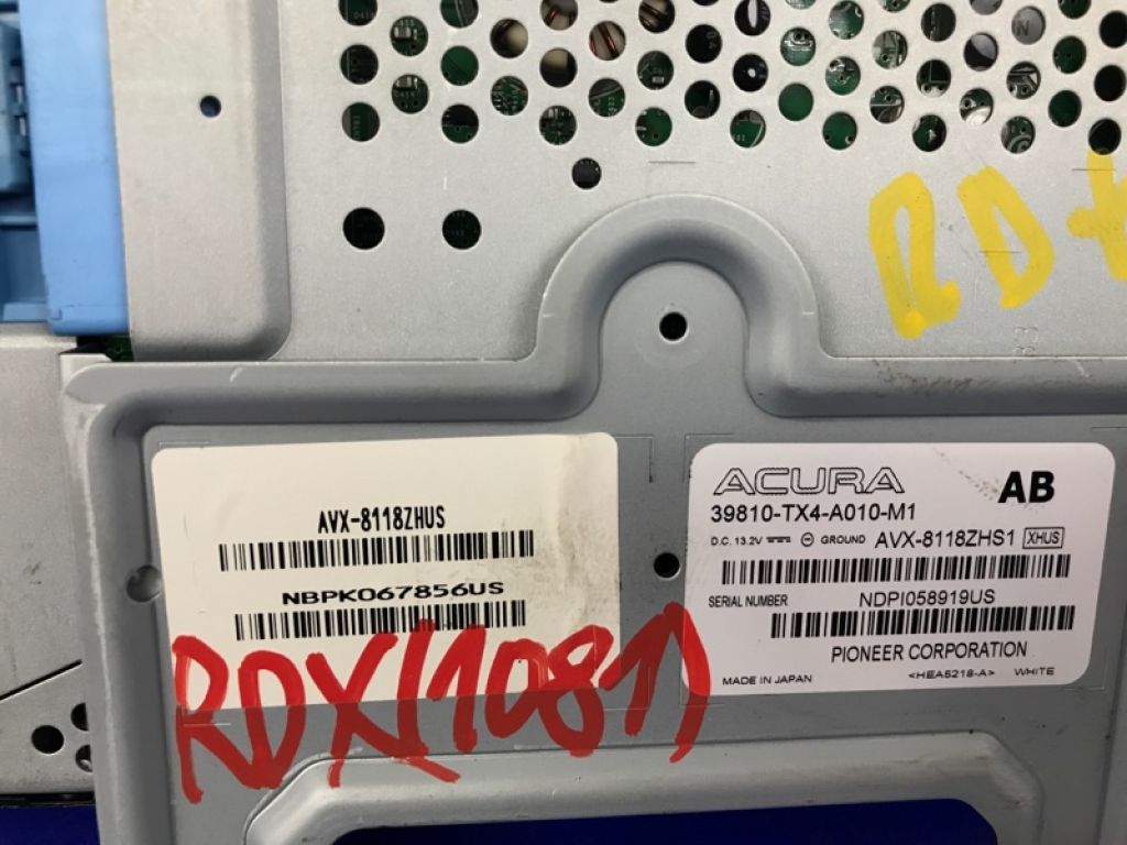 39810-TX4-305 | монітор ACURA RDX 12-19 - Фото 3