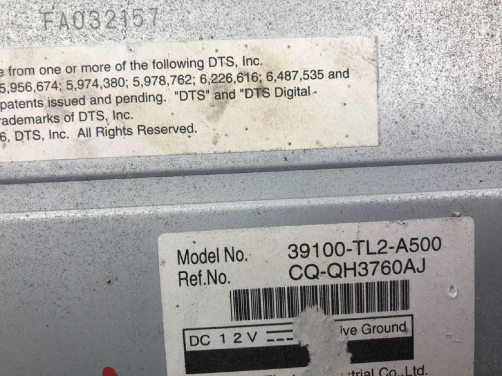 39100-TL2-A50 | CD чейнджер ACURA TSX 08-14 - Фото 3
