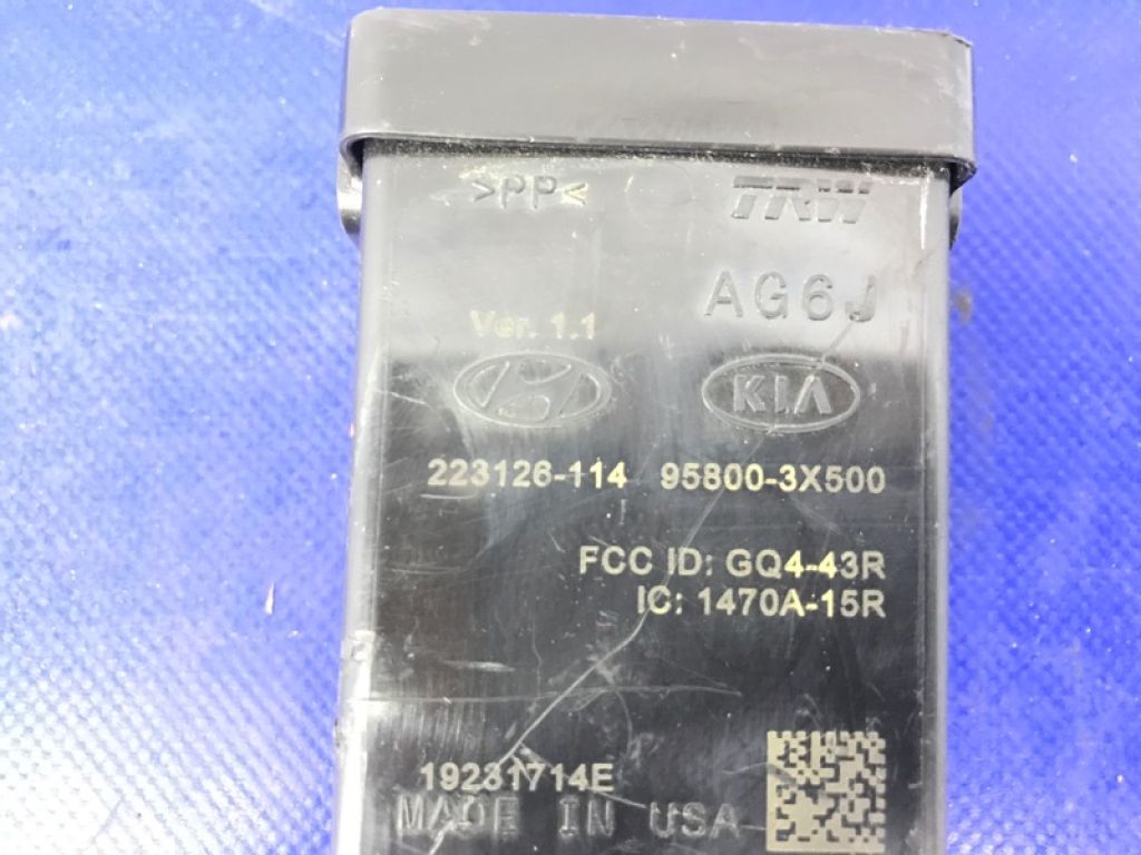 95800-3X500 | Блок керування тиском в шинах HYUNDAI ELANTRA MD 10-15 - Фото 4