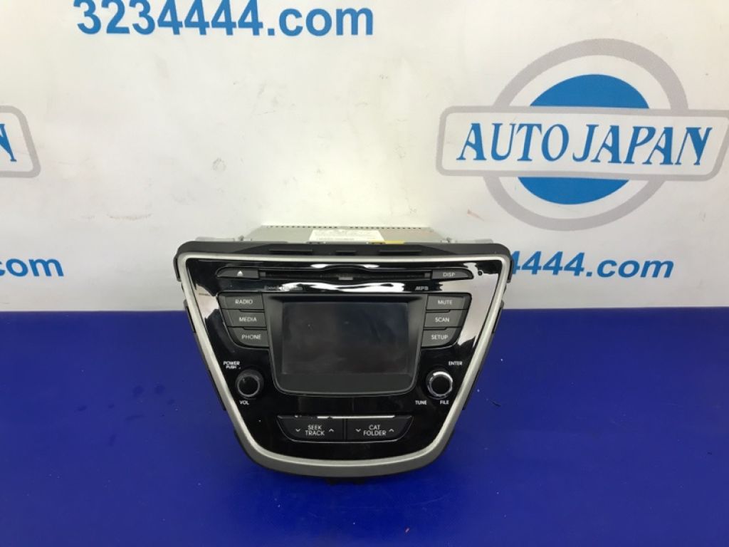 96180-3X165GU | Магнитола HYUNDAI ELANTRA MD 10-15