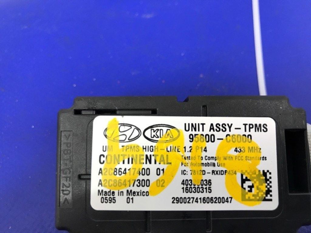 95800-C6000 | Блок керування тиском в шинах KIA SORENTO UM 14- - Фото 3