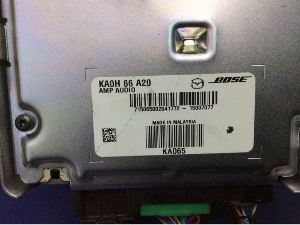 KA0H-66-A20 | Усилитель звука MAZDA CX-5 (KE) 11-17 - Фото 3