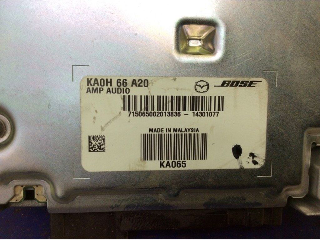 KA0H-66-A20 | Усилитель звука MAZDA CX-5 (KE) 11-17 - Фото 3