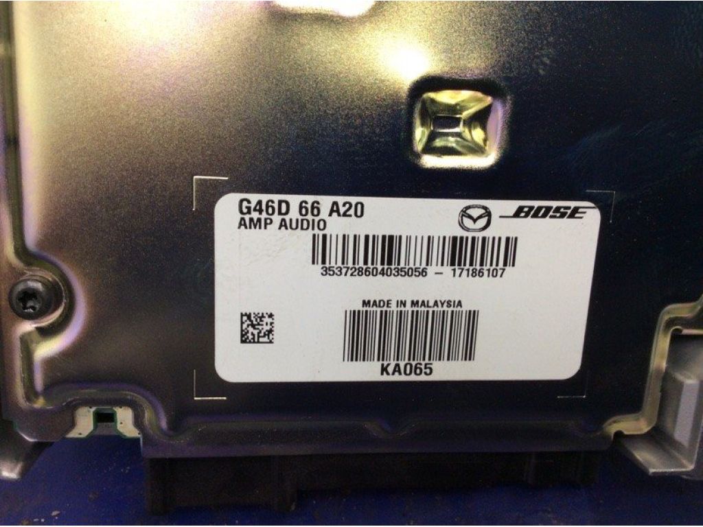 G46D-66-A20 | Усилитель звука MAZDA CX-5 (KE) 11-17 - Фото 3