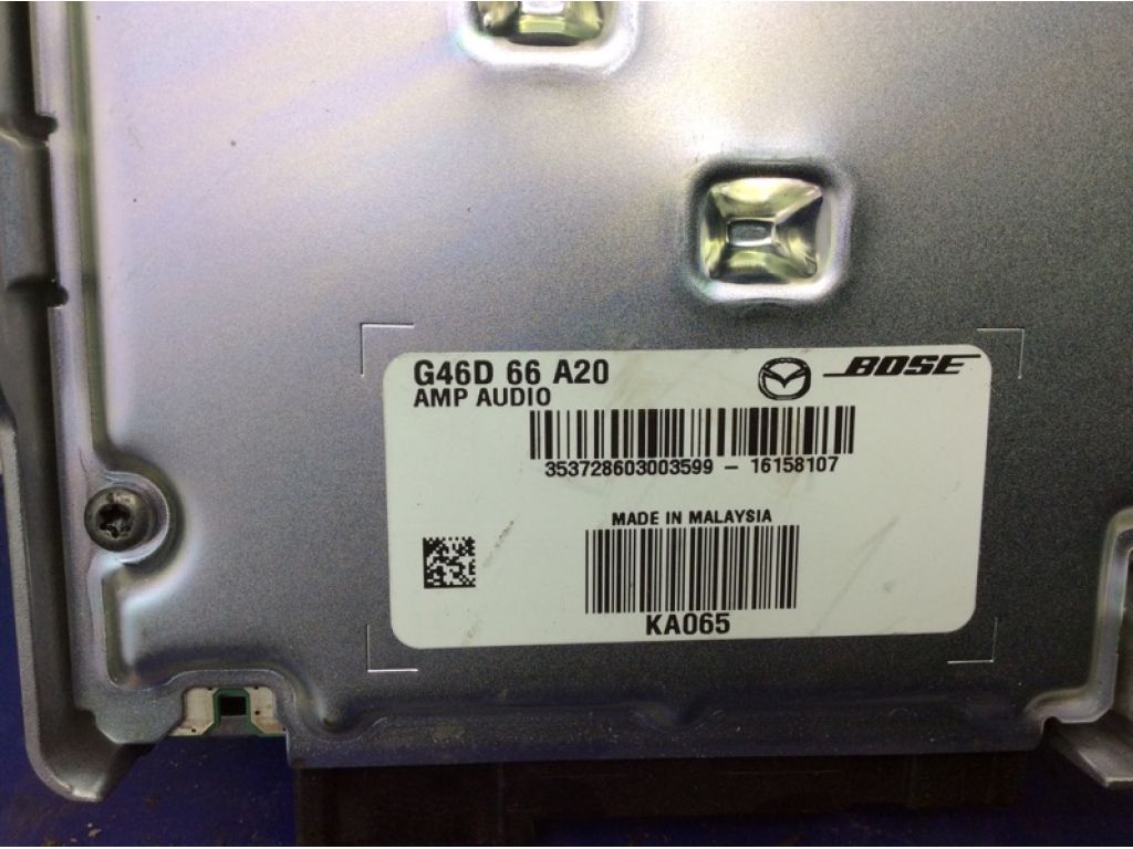 G46D-66-A20 | Усилитель звука MAZDA CX-5 (KE) 11-17 - Фото 3