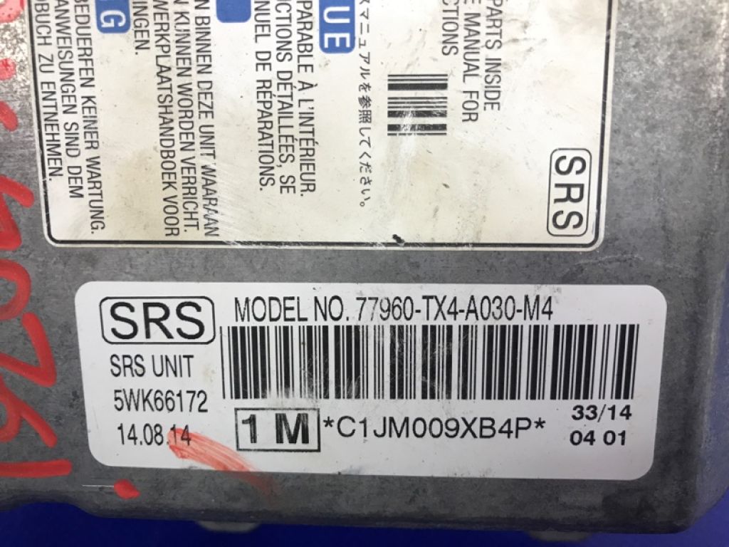 77960-TX4-A03 | Блок управления AIRBAG ACURA RDX 12-19 - Фото 3