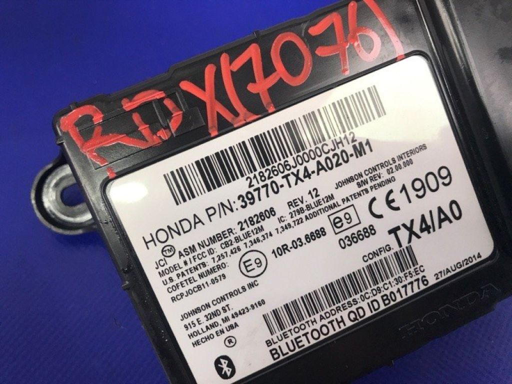 39770-TX4-A02 | Блок керування блютуз ACURA RDX 12-19 - Фото 3