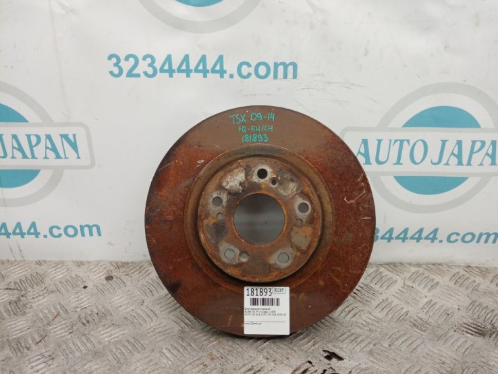 45251-TA1-A01 | Тормозной диск передний HONDA ACCORD CU8 / TSX 08-14