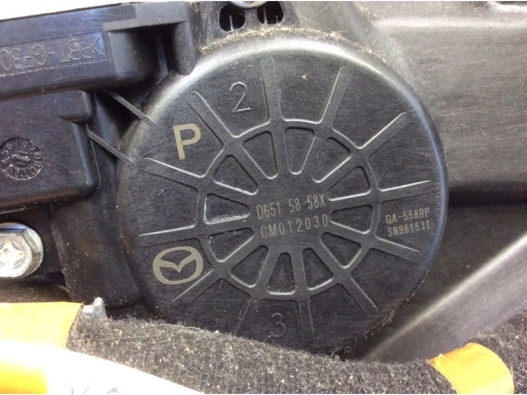 D01G-58-58XB | Склопідйомник передн. прав. MAZDA 3 BL 09-13 - Фото 2