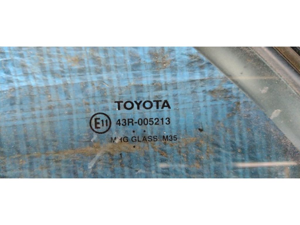 68124-06220 | Скло дверей глухе задн. лів. TOYOTA CAMRY 55 14-17 - Фото 2