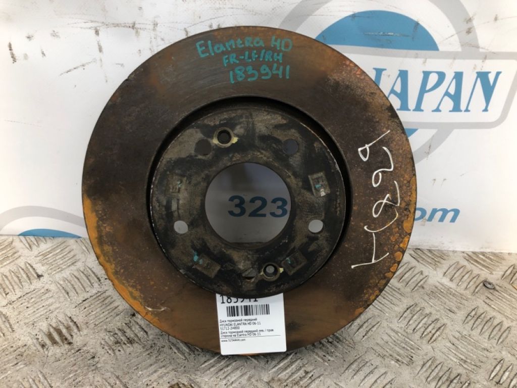 51712-2H000 | Тормозной диск передний HYUNDAI ELANTRA HD 06-11