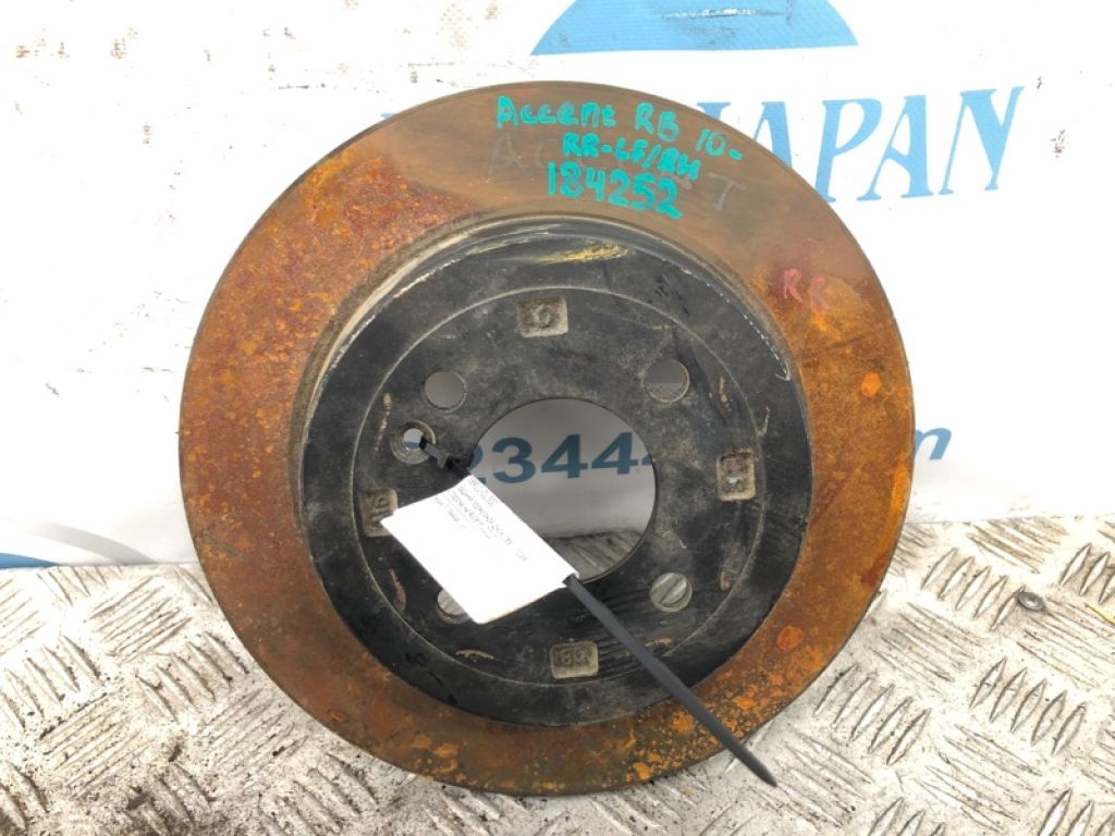 58411-0U300 | Тормозной диск задний HYUNDAI ACCENT RB 10-