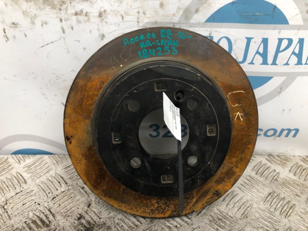 58411-0U300 | Тормозной диск задний HYUNDAI ACCENT RB 10-