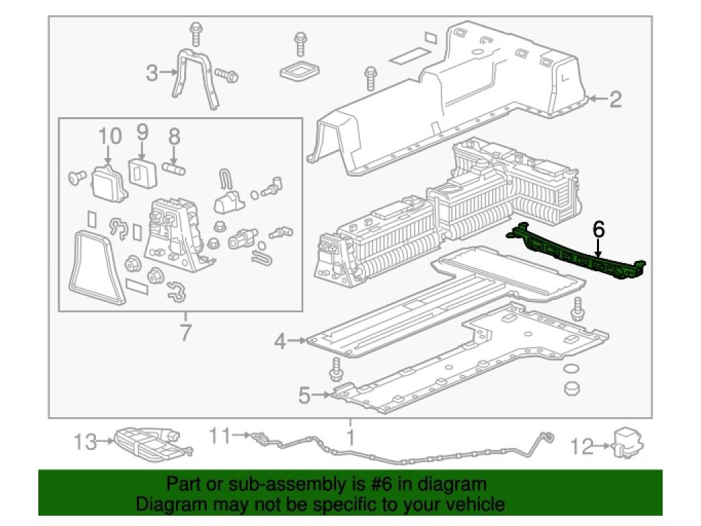 25946059 | Кронштейн кузова CHEVROLET VOLT 10-15 - Фото 4