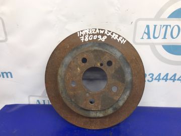 Тормозной диск задний прав. SUBARU IMPREZA 00-07 GD/GG