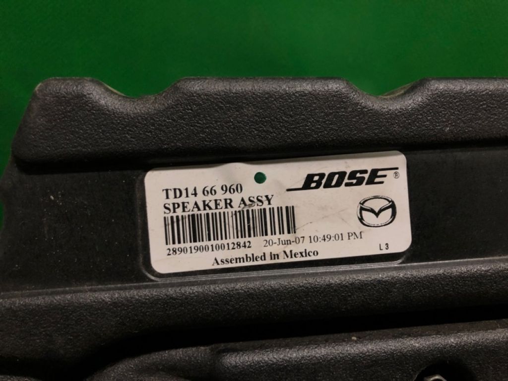 TD14-66-960 | сабвуфер MAZDA CX-9 06-16 - Фото 2