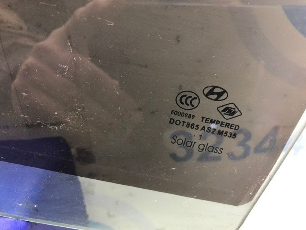 83410-3S010 | Стекло двери задн. лев. HYUNDAI SONATA YF 10-14 - Фото 2