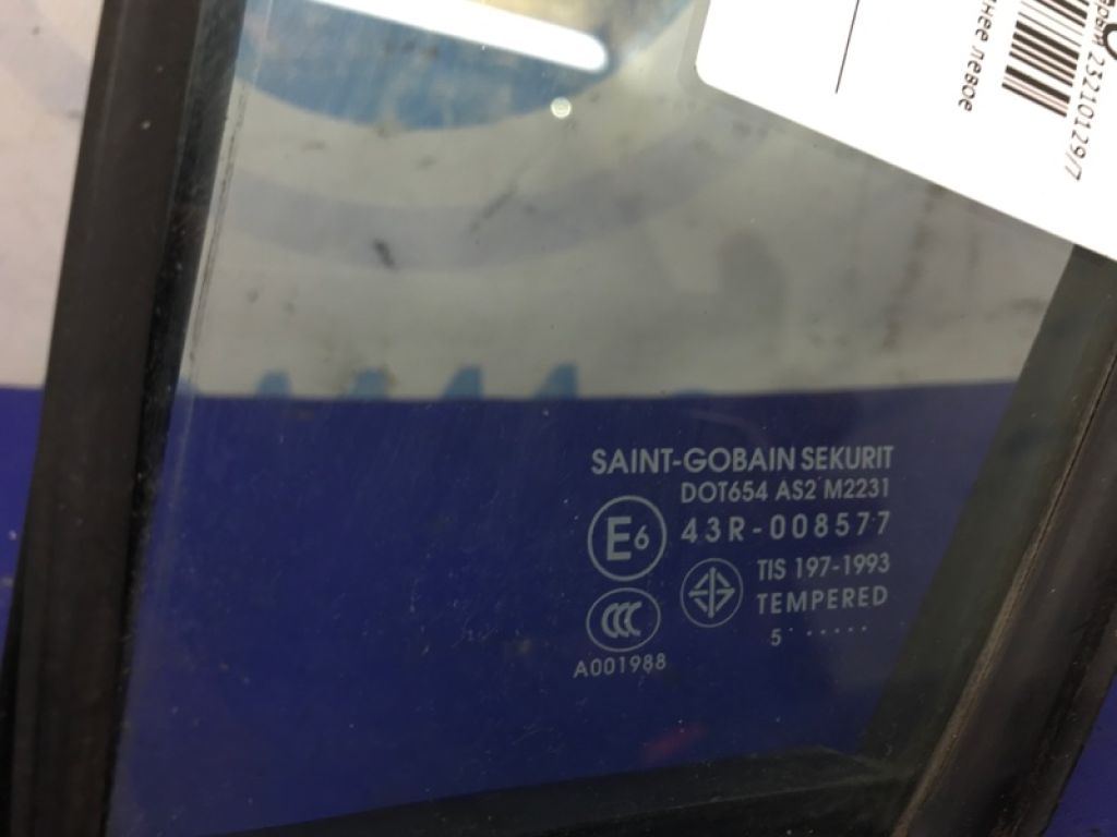 BN8V-73-661A | Скло дверей глухе задн. лів. MAZDA 3 BK 03-08 - Фото 2