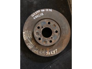 Гальмівний диск передній лів. LEXUS GS350 GS300 05-11