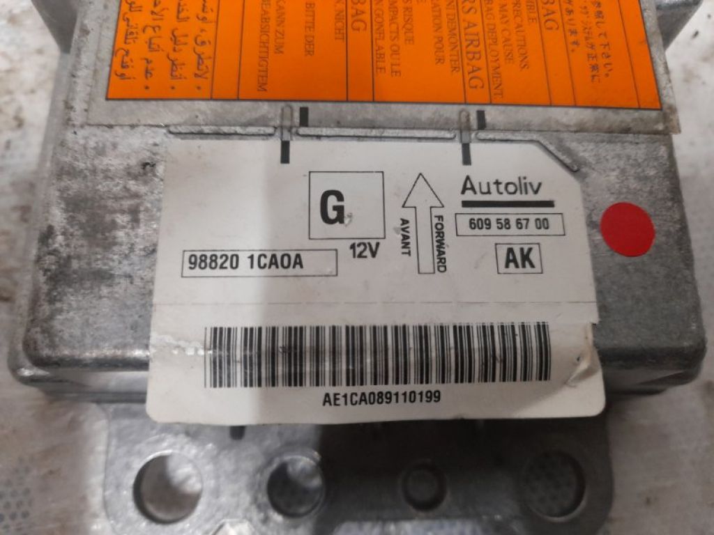 K8820-1CA0A | Блок управления AIRBAG INFINITI FX/QX70 S51 08-17 - Фото 4