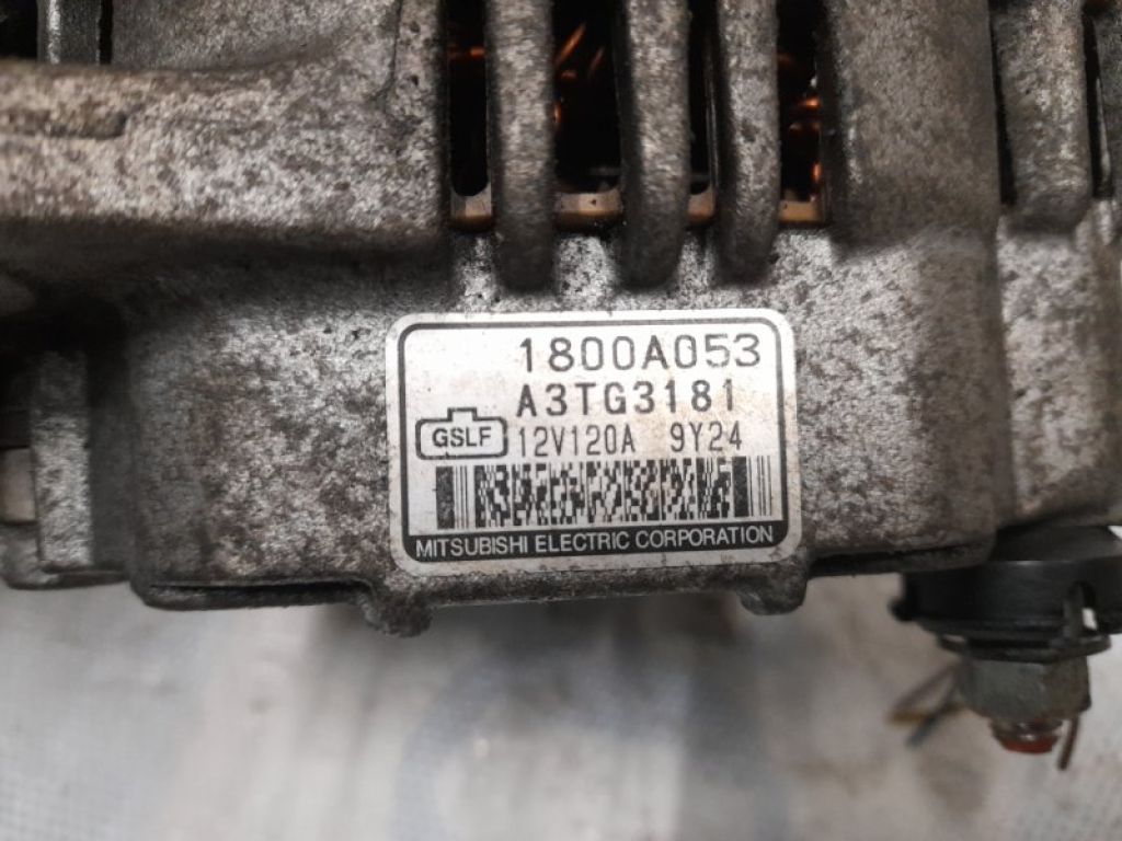 1800A053 | Генератор MITSUBISHI LANCER X 10 07-15 - Фото 5