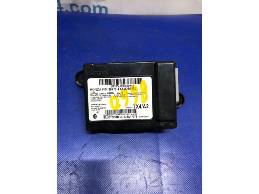39770-TX4-A22 | Блок керування блютуз ACURA RDX 12-19 - Фото 3