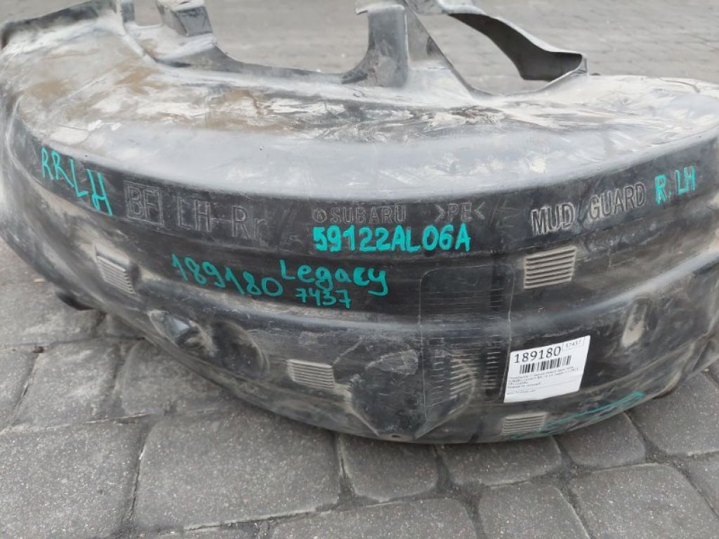 59122AL06A | Підкрилок задн. лів. SUBARU LEGACY BN 14-18 - Фото 4