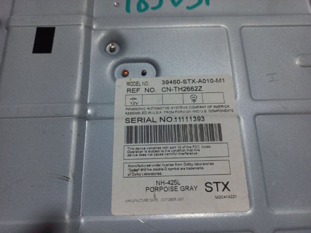 39460-STX-A01ZBRM | Монитор ACURA MDX (YD2) 06-13 - Фото 6
