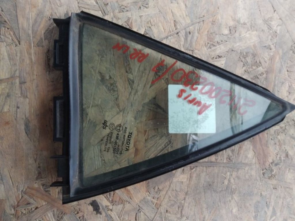 68124-02170 | Скло дверей глухе задн. лів. TOYOTA AURIS 06-12 - Фото 3