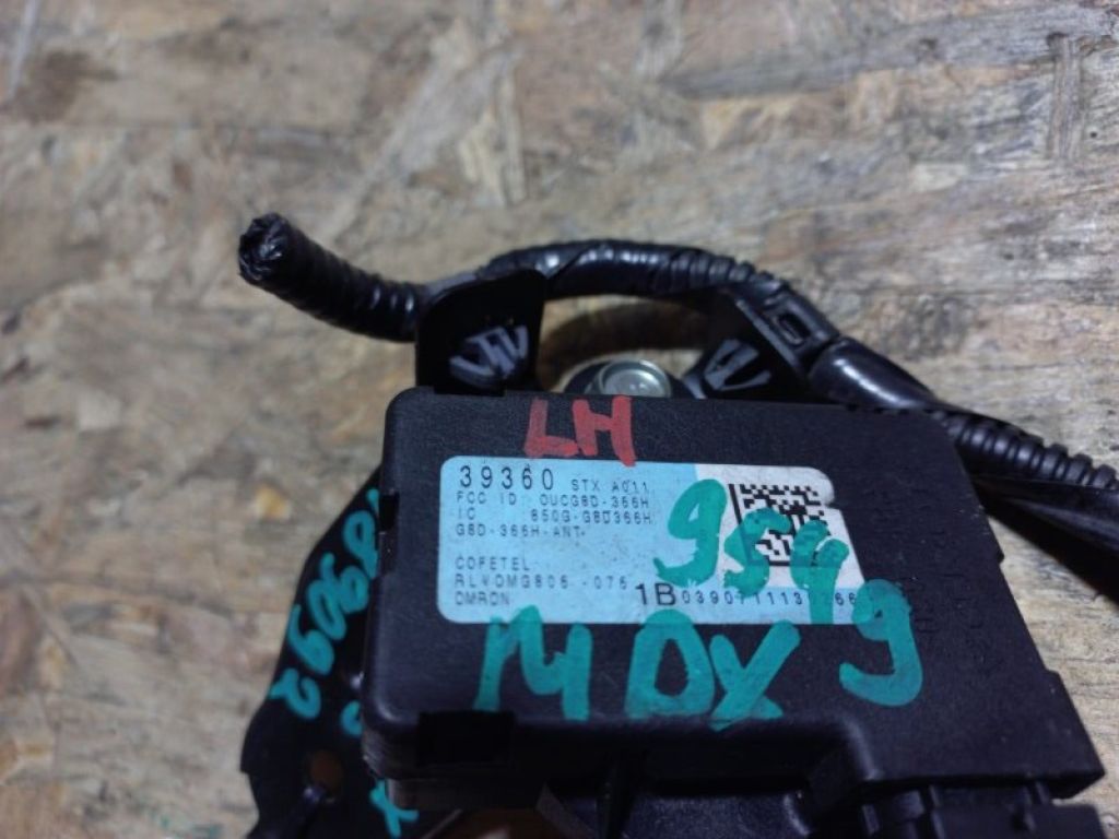 39360-STX-A01 | Блок керування тиском в шинах лів. ACURA MDX (YD2) 06-13 - Фото 2