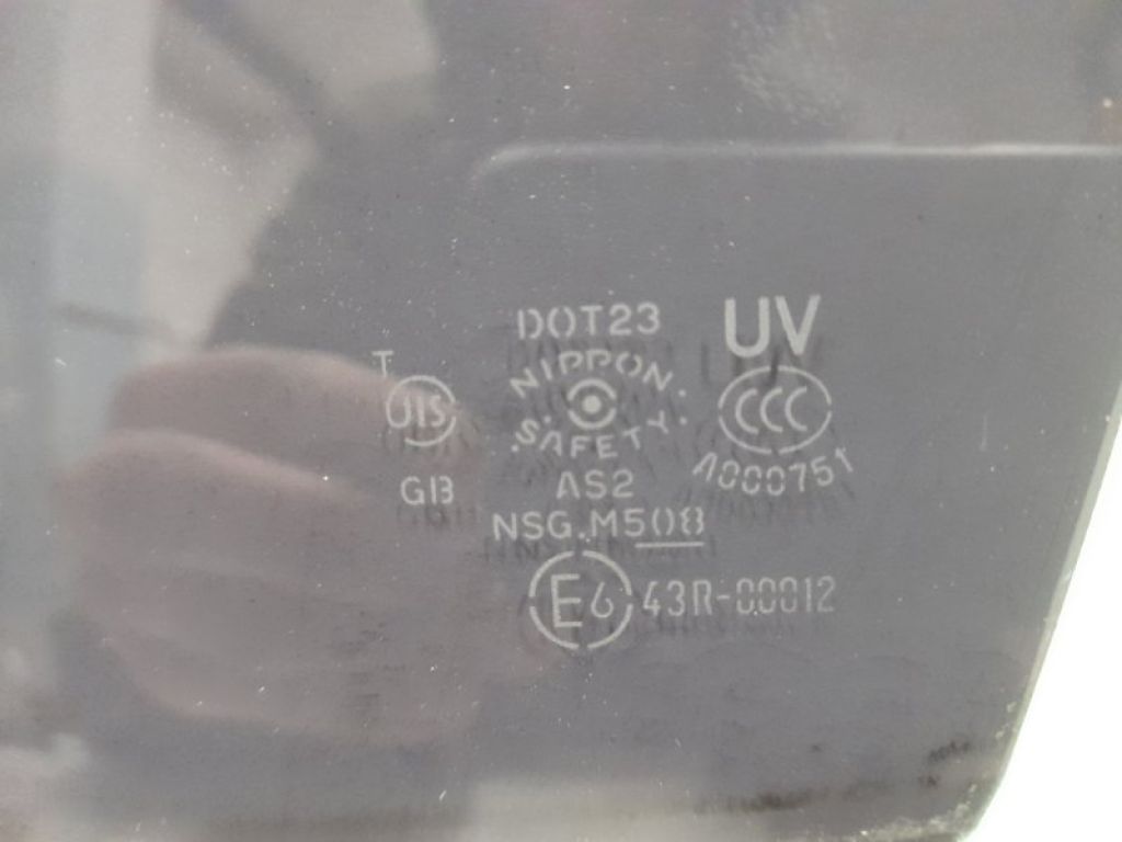 80301-1CA0A | Скло дверей передн. лів. INFINITI FX/QX70 S51 08-17 - Фото 3