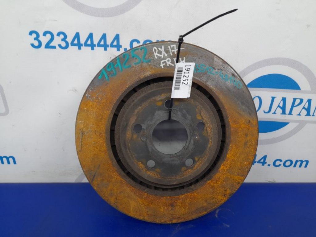 43512-48140 | Тормозной диск передний LEXUS RX350/450 15-22