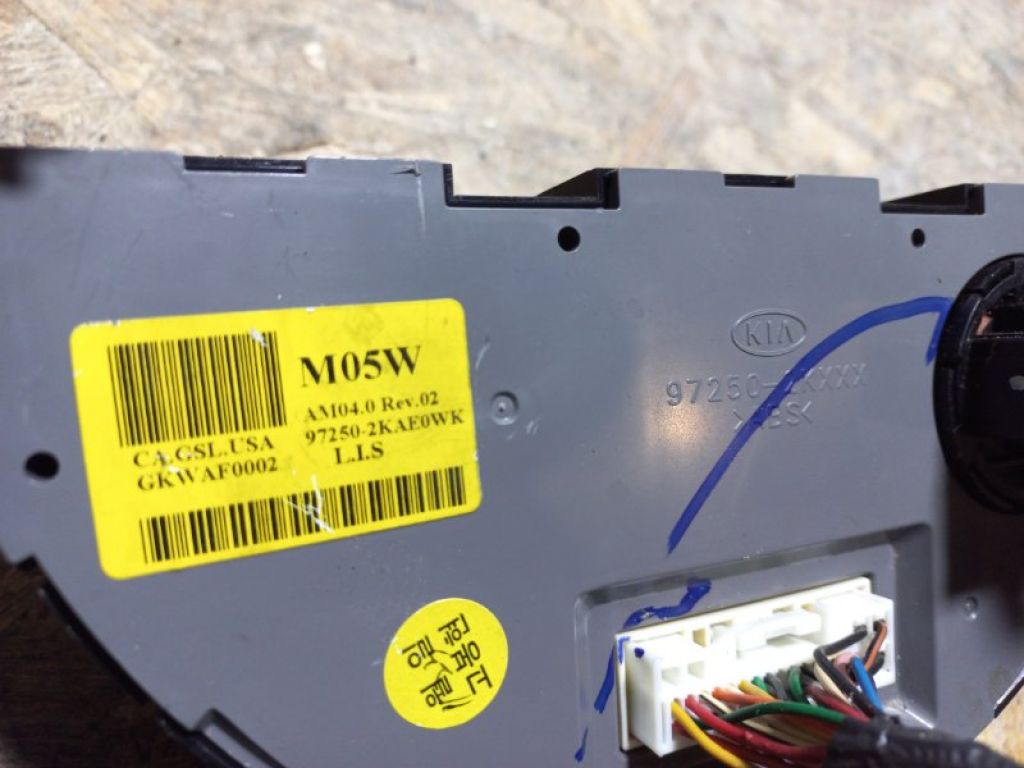 97250-2KAE0WK | Блок керування піччю KIA SOUL AM 08-13 - Фото 5