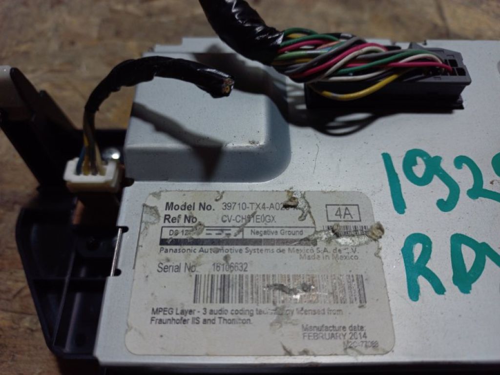 39710-TX4-305 | монітор ACURA RDX 12-19 - Фото 7