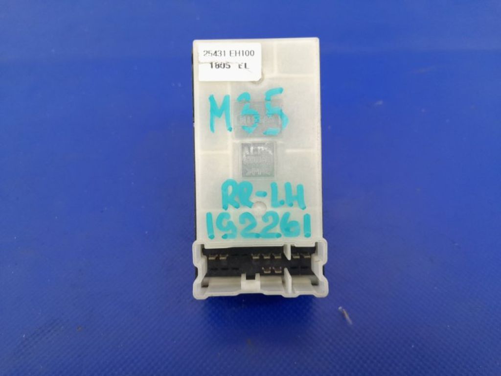 25431-EH100 | Кнопка склопідіймача задн. лів. INFINITI M35/M45 04-10 - Фото 2