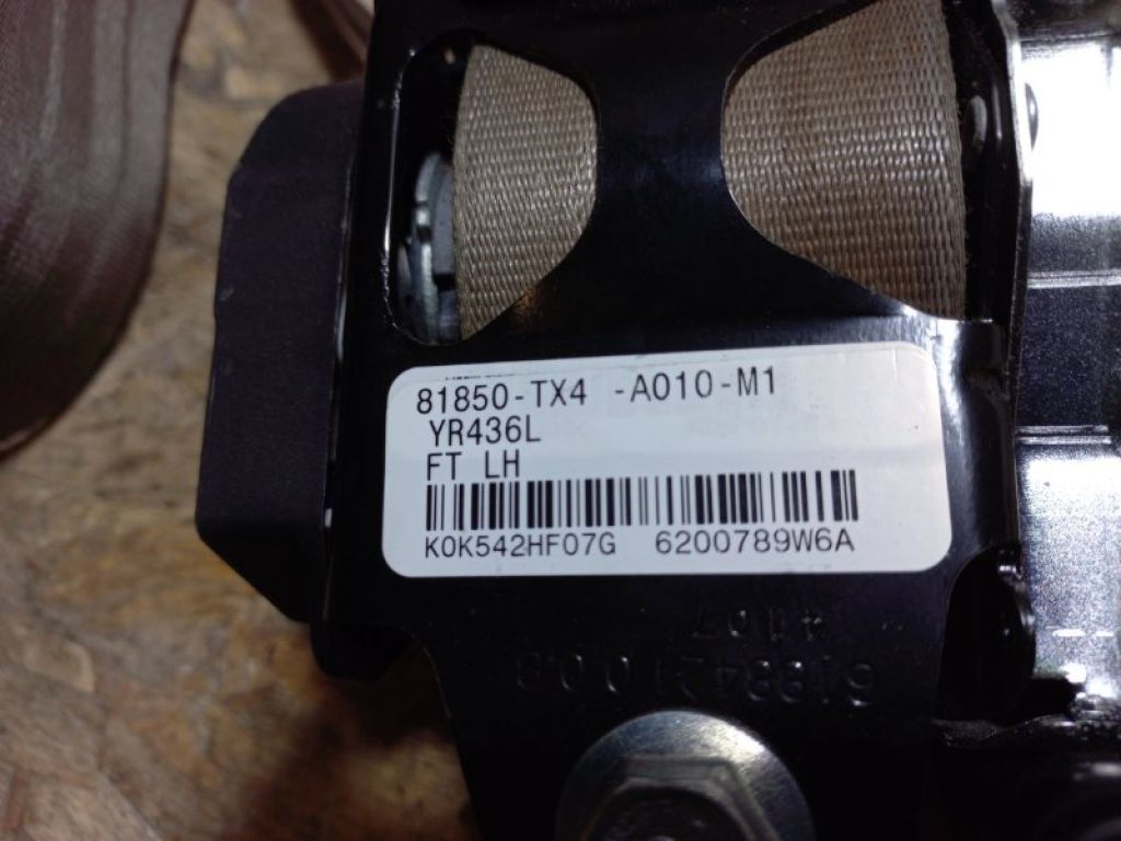 04818-TX4-A00ZA | Ремень безопасности передн. лев. ACURA RDX 12-19 - Фото 3