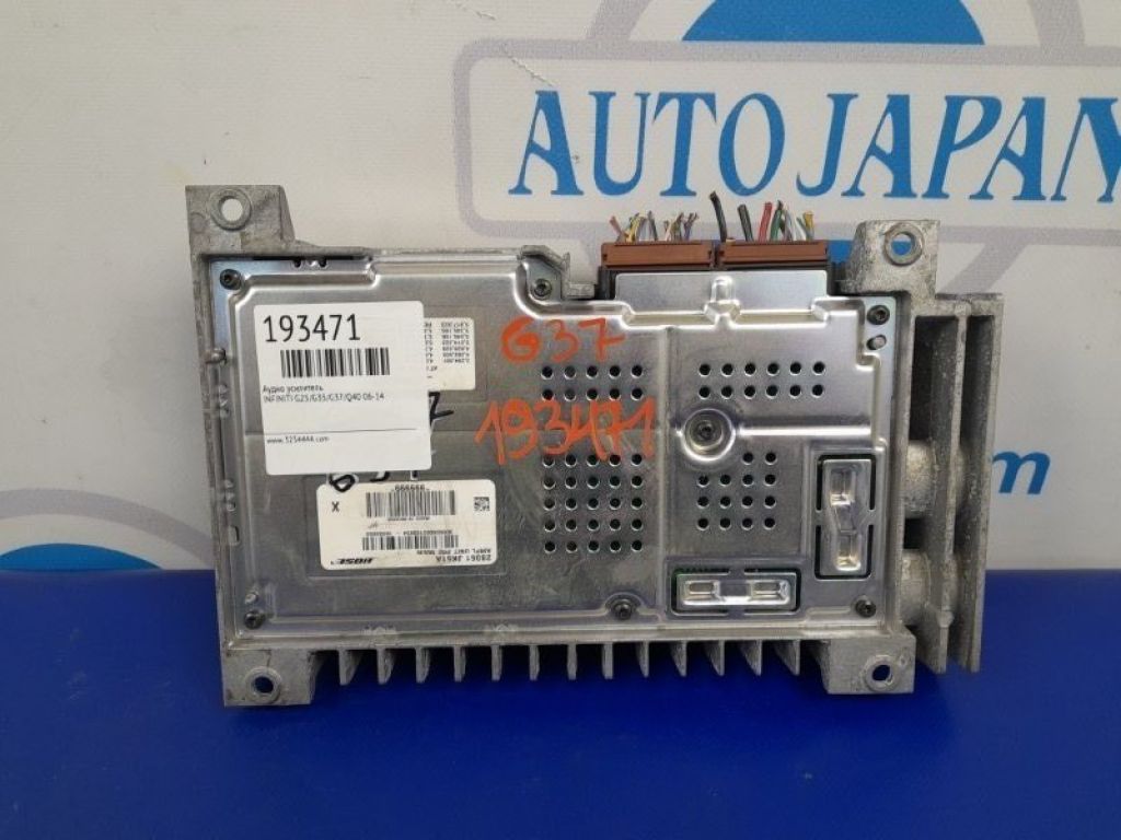 28060-JK61A | Усилитель звука INFINITI G25/G35/G37/Q40 06-14 - Фото 2