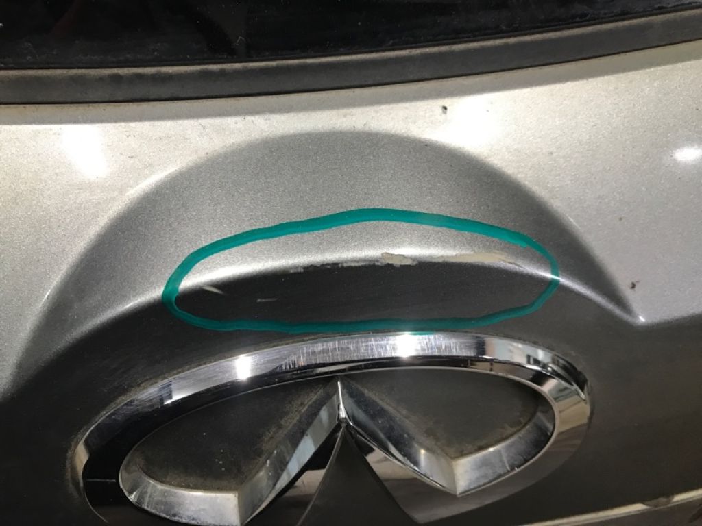 90010-CL91B | Крышка багажника INFINITI FX S50 03-08 - Фото 4