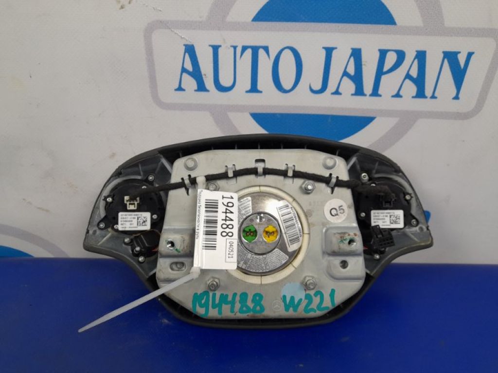 A 221 860 05 02 9E38 | Подушка безопасности в руль MERCEDES S-CLASS W221 06-13 - Фото 2