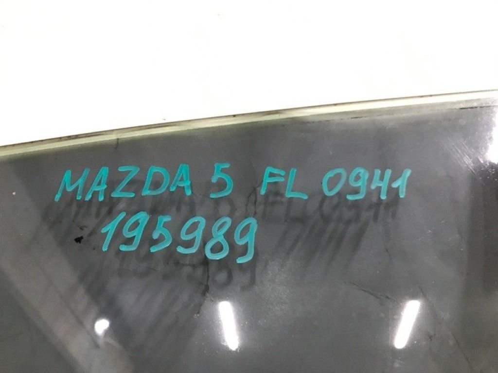 C236-59-511A | Скло дверей передн. лів. MAZDA 5 CR 05-10 - Фото 2