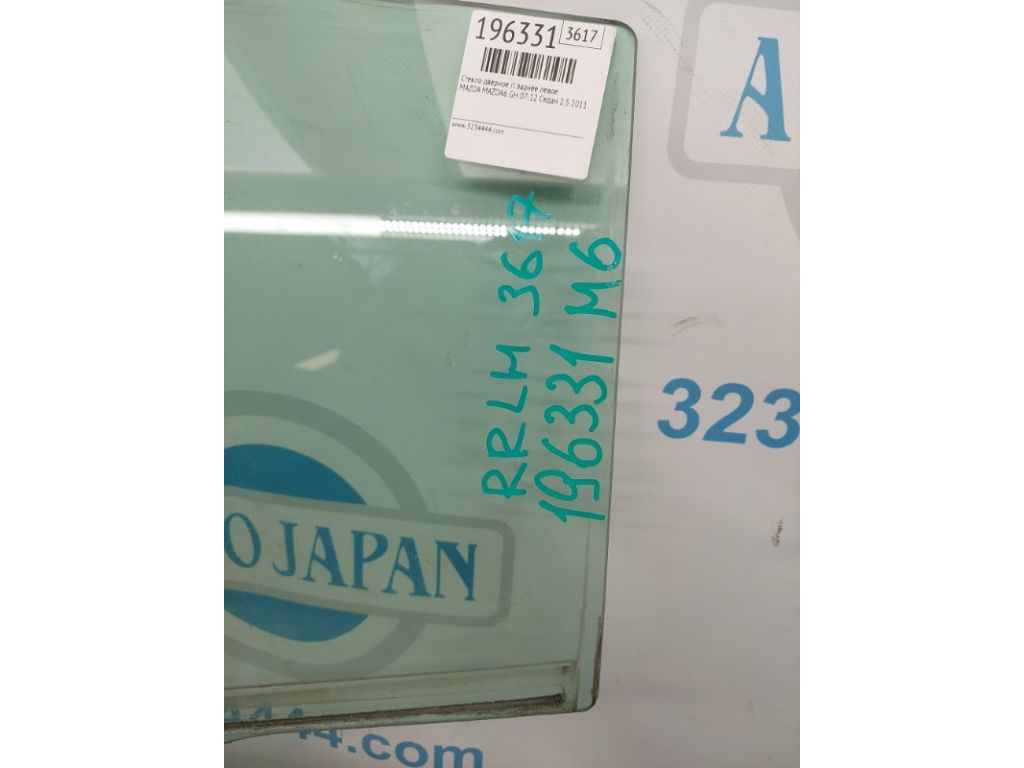 GS3L-73-511A | Скло дверей задн. лів. MAZDA 6 GH 07-12 - Фото 2