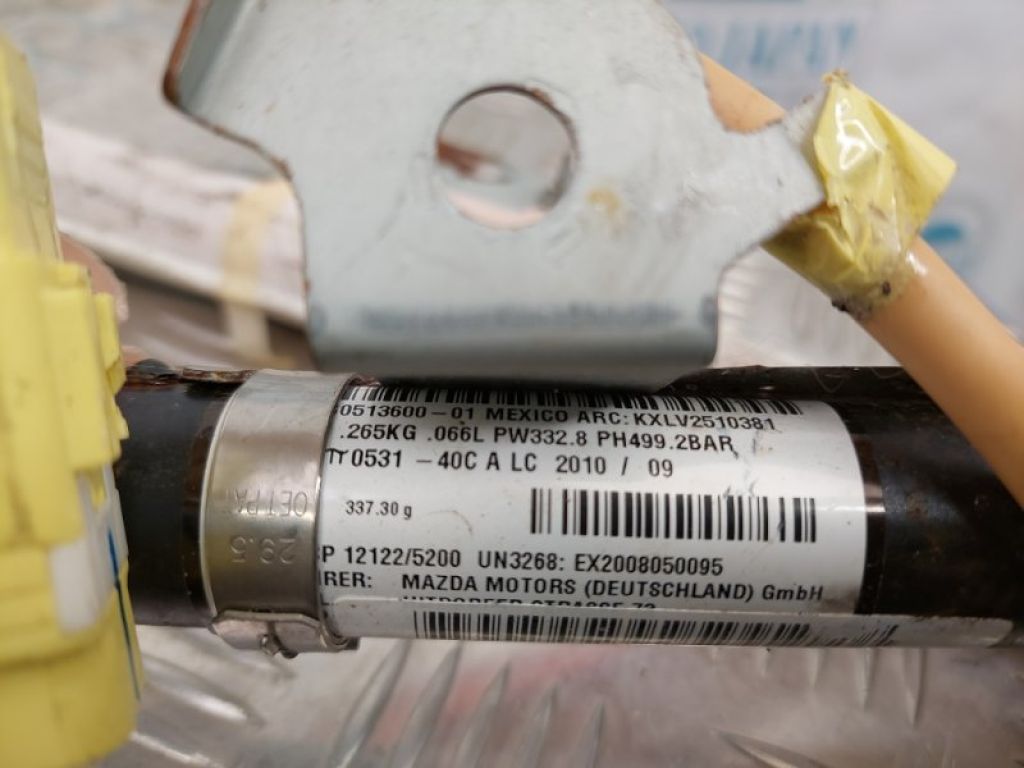 GS3L-57-KM0L | Подушка безпеки (штора) прав. MAZDA 6 GH 07-12 - Фото 6