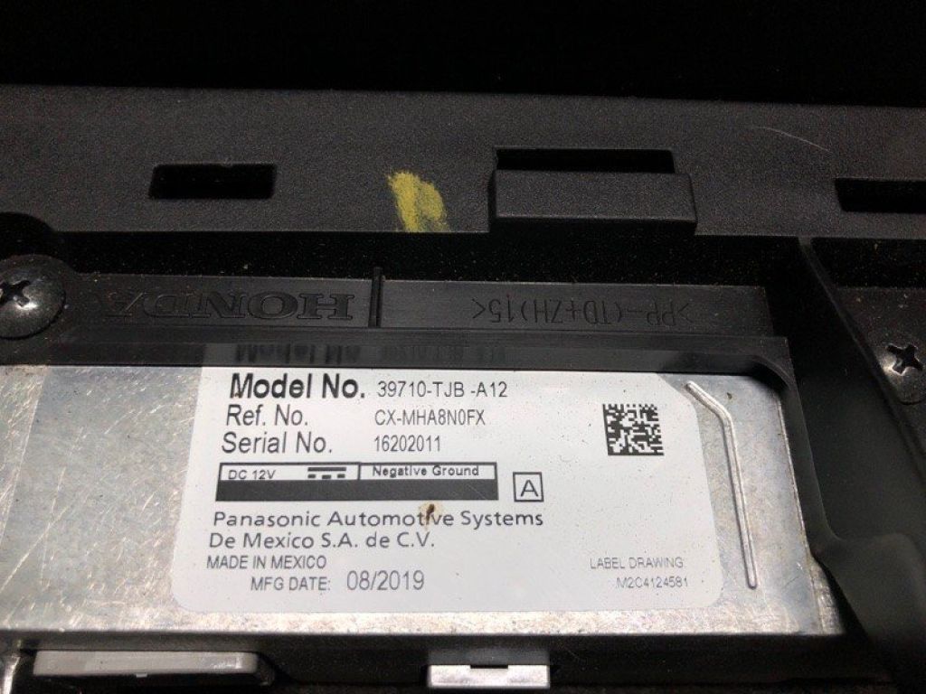 39710-TJB-A12 | монітор ACURA RDX 19- - Фото 3