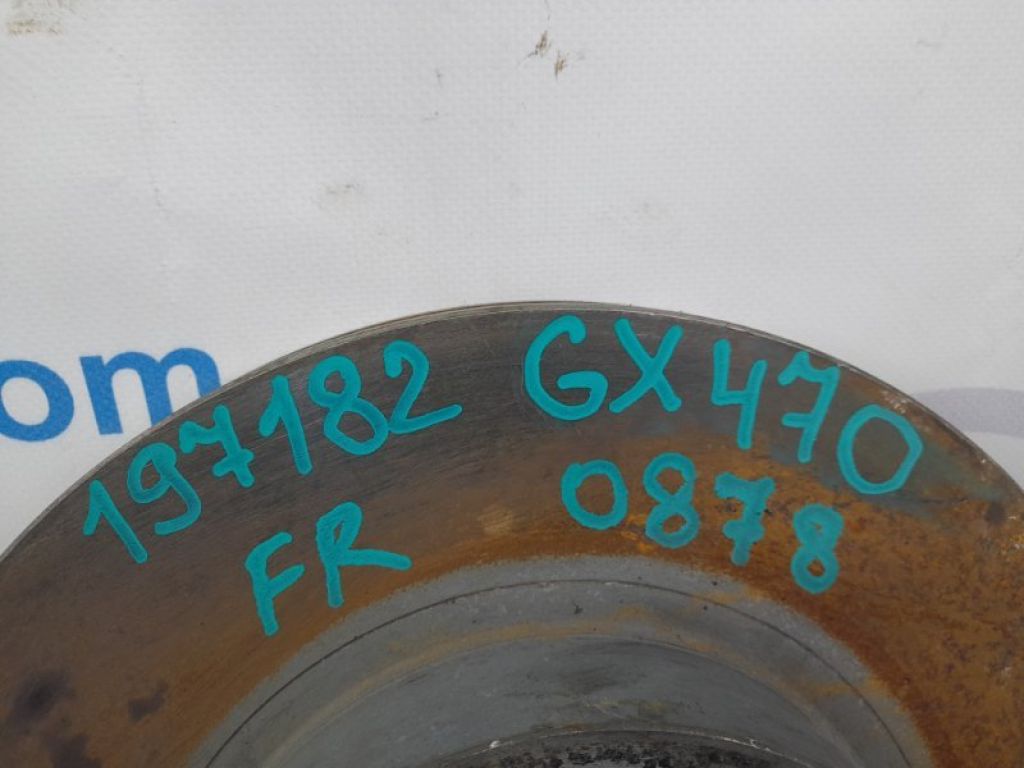 43512-60151 | Гальмівний диск передній LEXUS GX470 02-09 - Фото 2