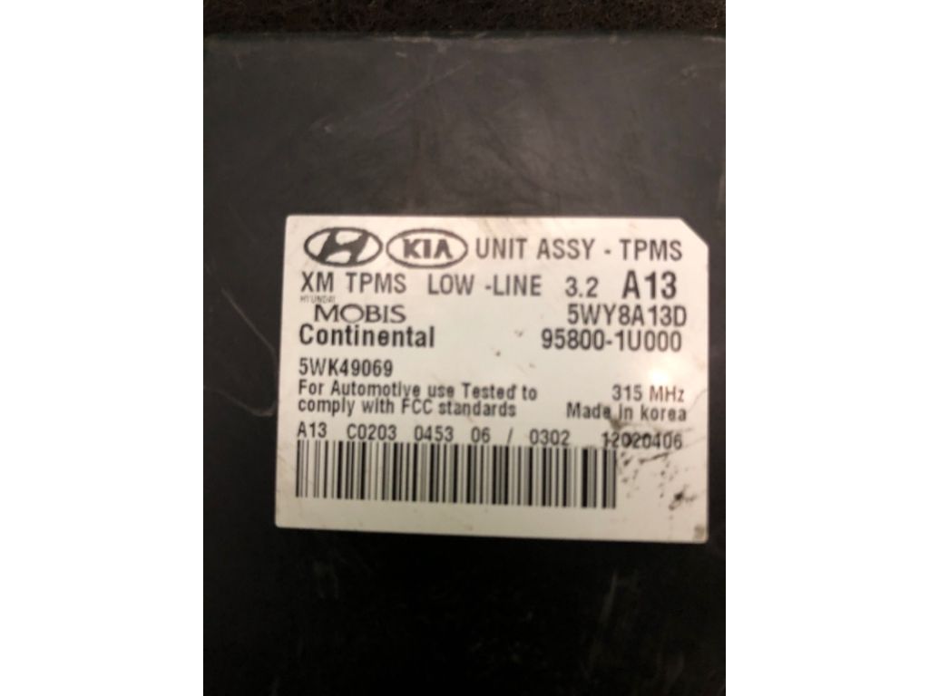 95800-1U000 | Блок керування тиском в шинах KIA SORENTO XM 09-14 - Фото 3